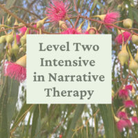 Narrative Therapy Level Two Intensive (5 days) 13th – 17th November 2023 (online)